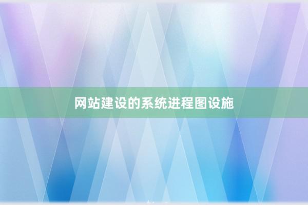 网站建设的系统进程图设施